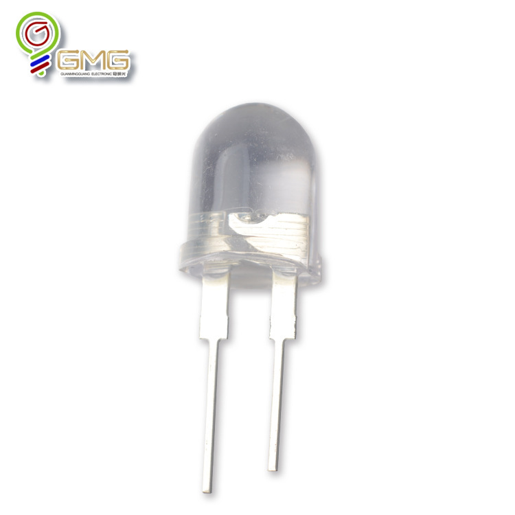 F8 Straw hat bead flashlight with a 8mm straw hat bead of 0.5 W above-lighted F8 large straw hat white