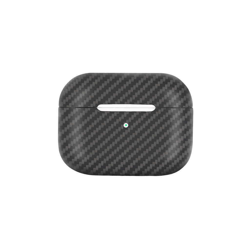 สําหรับ Apple Air pods 3 คาร์บอน Fibre Headphone, Fireles Blute Headbox, เงินสด