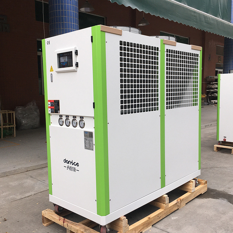 Industrial custom chiller, cold-water plant, reaction ice-water plant for 20HP industrial cooler.