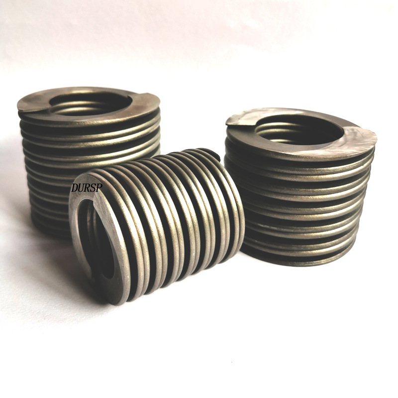 专业定制耐高温双层螺旋弹簧 炼钢厂滑水口用Inconel X-750材质