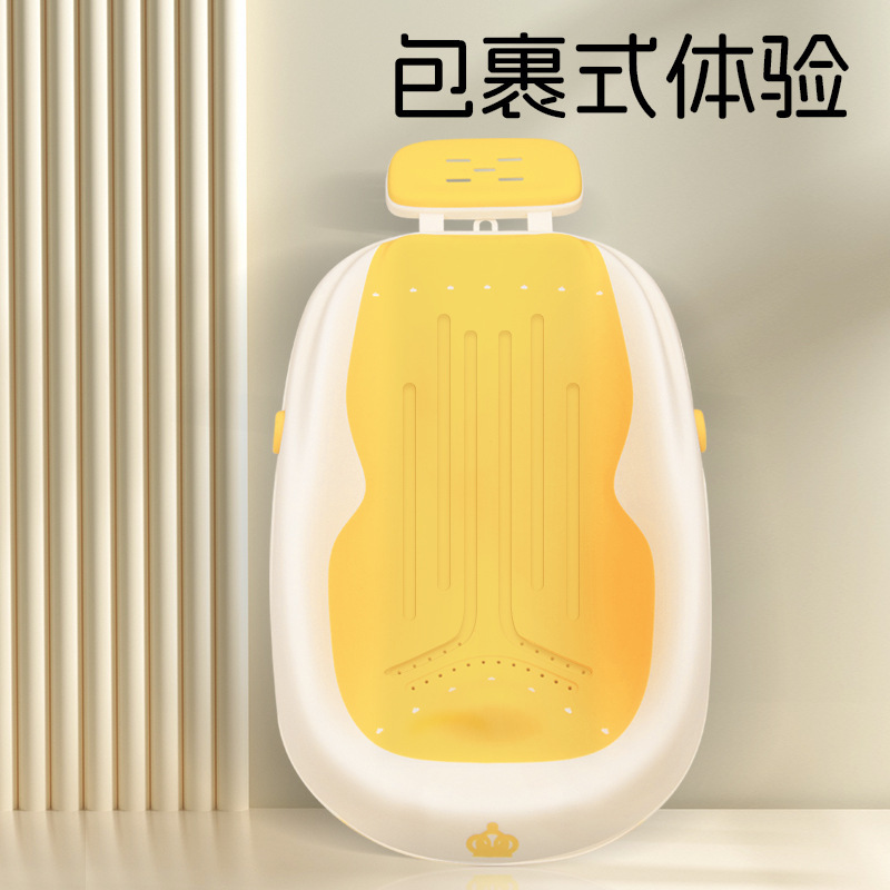婴儿洗澡浴架躺托神器新生儿童洗澡洗头垫宝宝可坐躺浴床浴架折叠