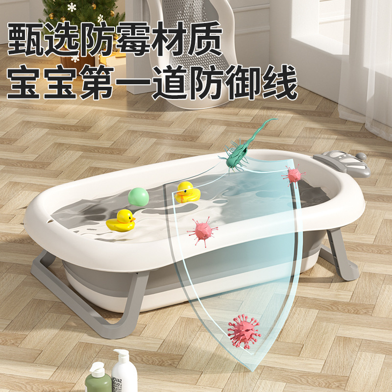 Baby bathbathebathebathebathebathebaby는 신생아를위한 큰 욕조에서 아기를 접을 수 있습니다.