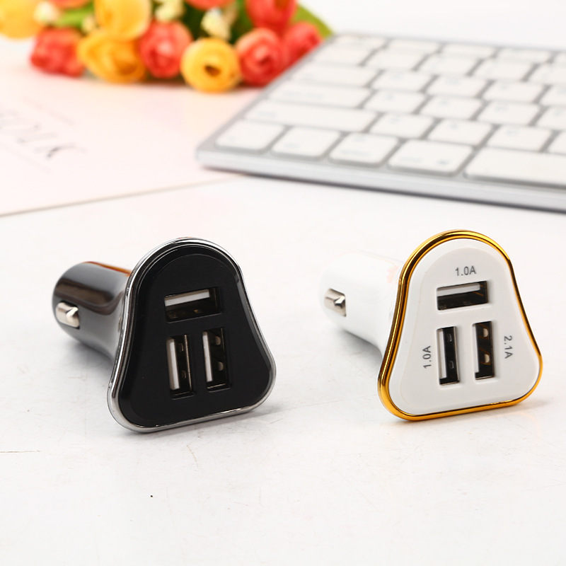 Chất lượng cao, xe 3 chân sạc 3US xương sạc 3.1A cho chó ăn 5V đến 3A.