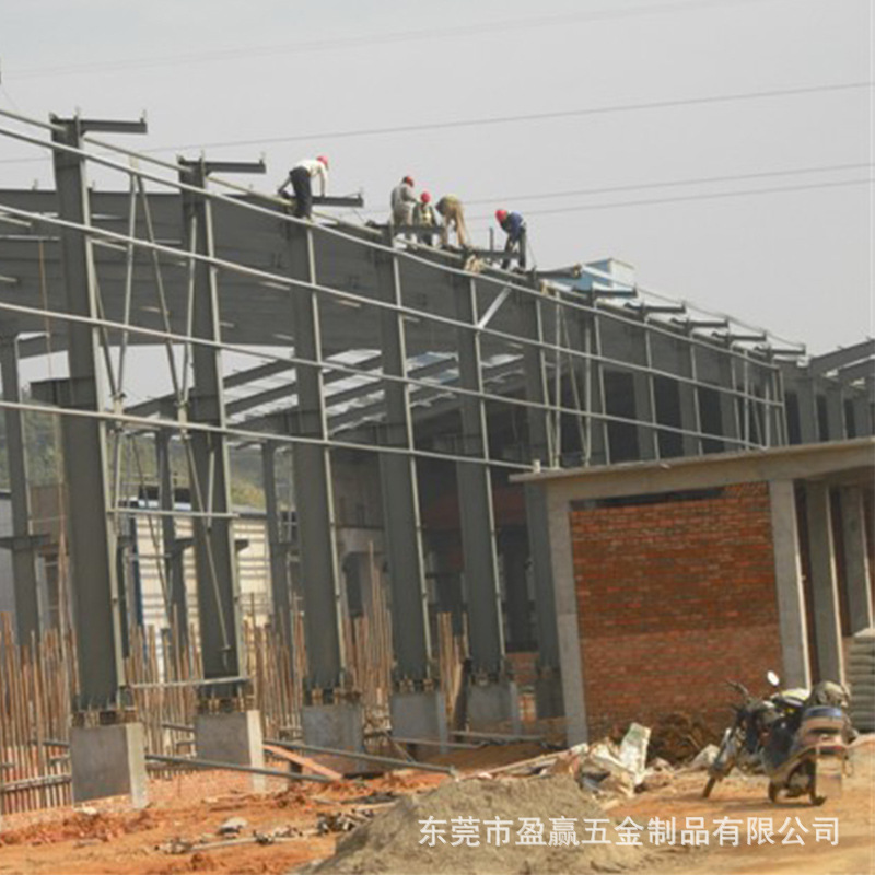 Xây dựng các cấu trúc thép công cộng trong các xưởng chế tạo thép thương mại lớn