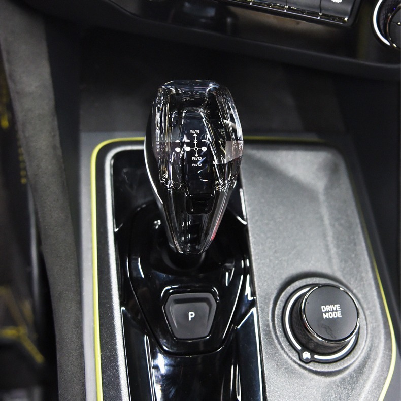MKL麥凱拉汽車水晶檔把適用於領克01 02 03 車內飾擋頭改裝