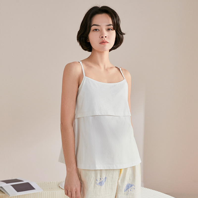 Quần lọt khe ngủ trong một cái bông lớn để cho phụ nữ mang thai ăn đồ lót vào mùa xuân và mùa hè.