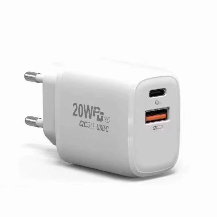 CE certifies PD20W nhanh sạc QC3. 0 cho Apple Quick sạc kép 18W