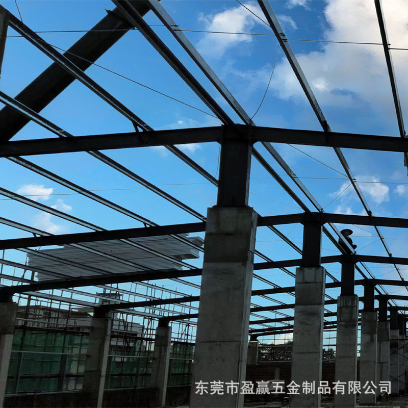 Cấu trúc thép của phòng trưng bày.