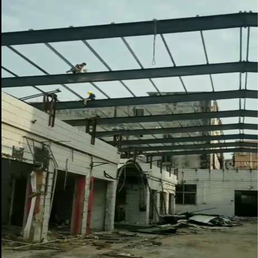 Lưu trữ của nhà máy thép tiền chế để xuất khẩu bởi nhà máy thép Quảng Đông