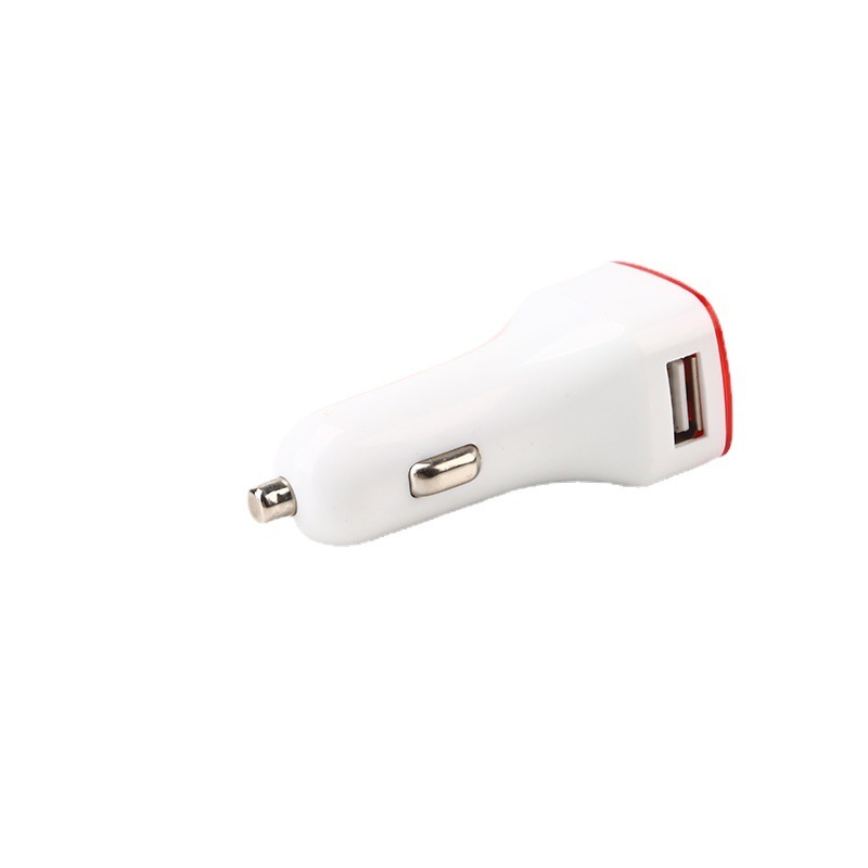 Máy sạc Minivan, sạc điện thoại, sạc USB 2 lần, USB 2 cặp 2.4A.