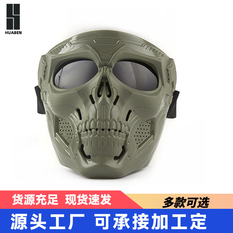 Skull mask.