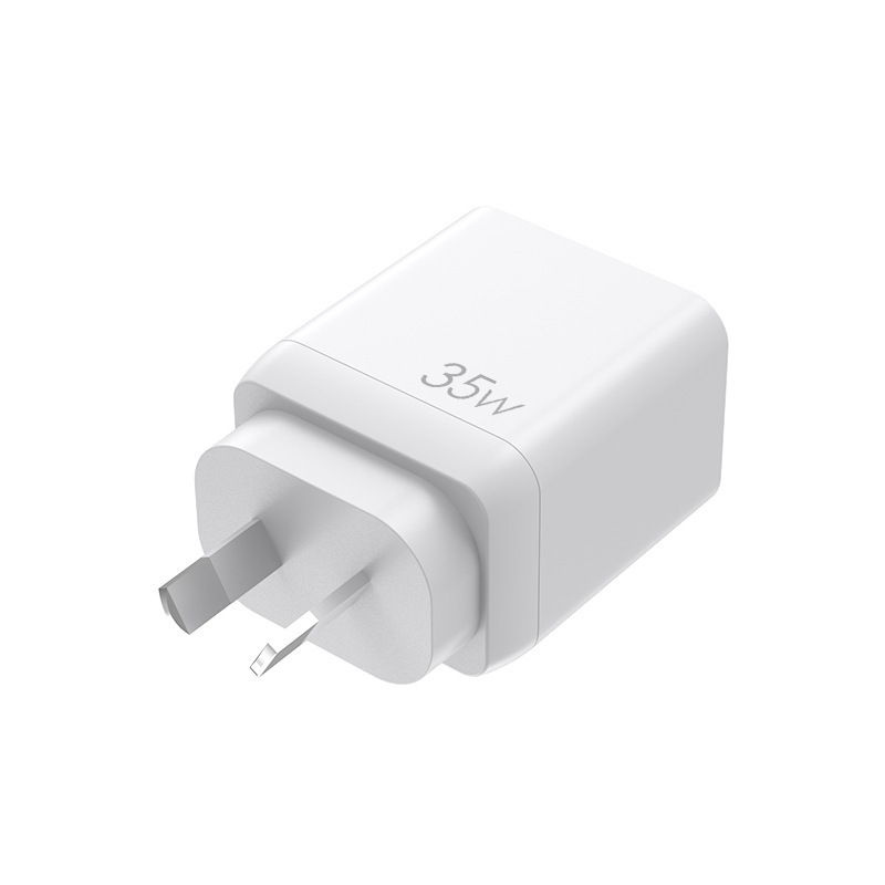 Bộ sạc điện tử C35W ở Úc áp dụng cho Samsung S24 Apple 16 SAA chứng nhận loại c-capation.