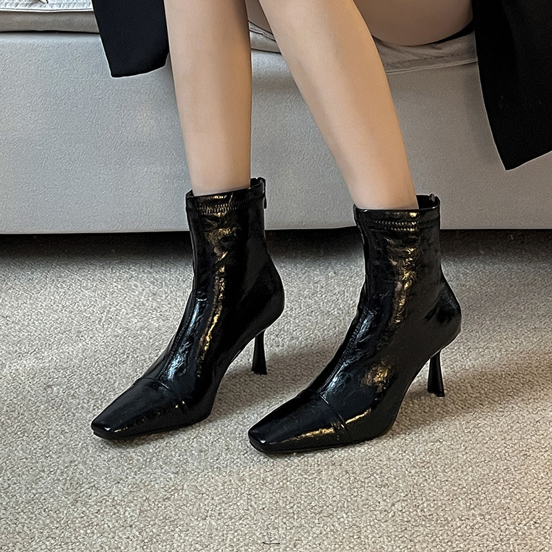 Short boots, short boots, short boots, thin boots, thin boots, high-temperature, single boots.