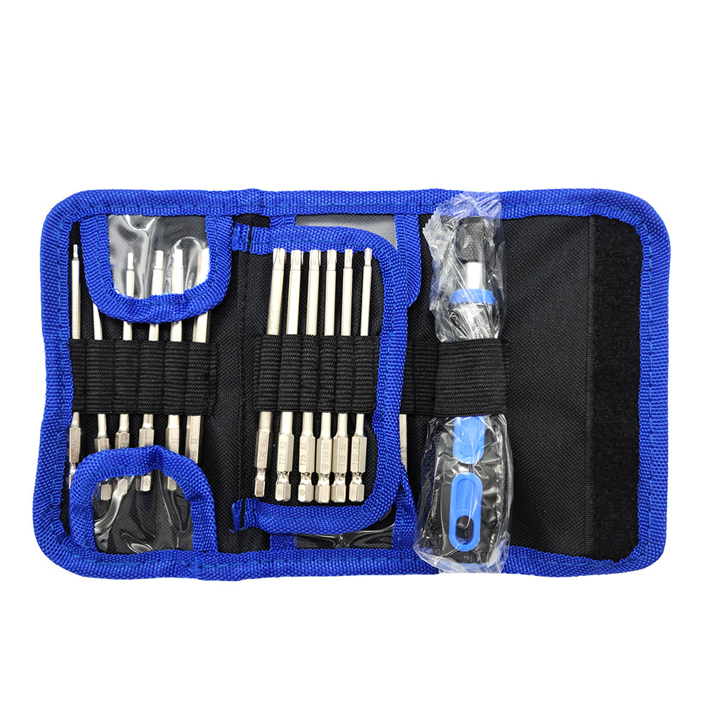 New upgrade of a 100 mm long plating set of 24 batch screwdrivers for the S2 material hand-held screwdrivers