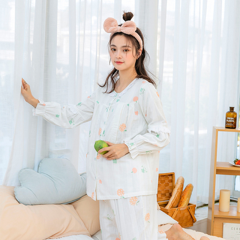 Mùa hè mới, hoạt hình, quần lọt khe, quần áo ngủ dài.