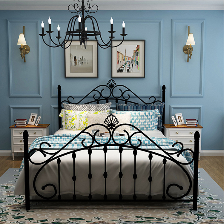 The European Iron Princess Bed is 1.8 m and 1.5 m.