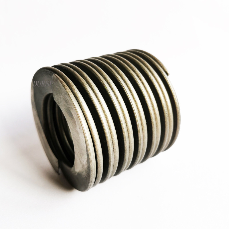 专业定制耐高温双层螺旋弹簧 炼钢厂滑水口用Inconel X-750材质