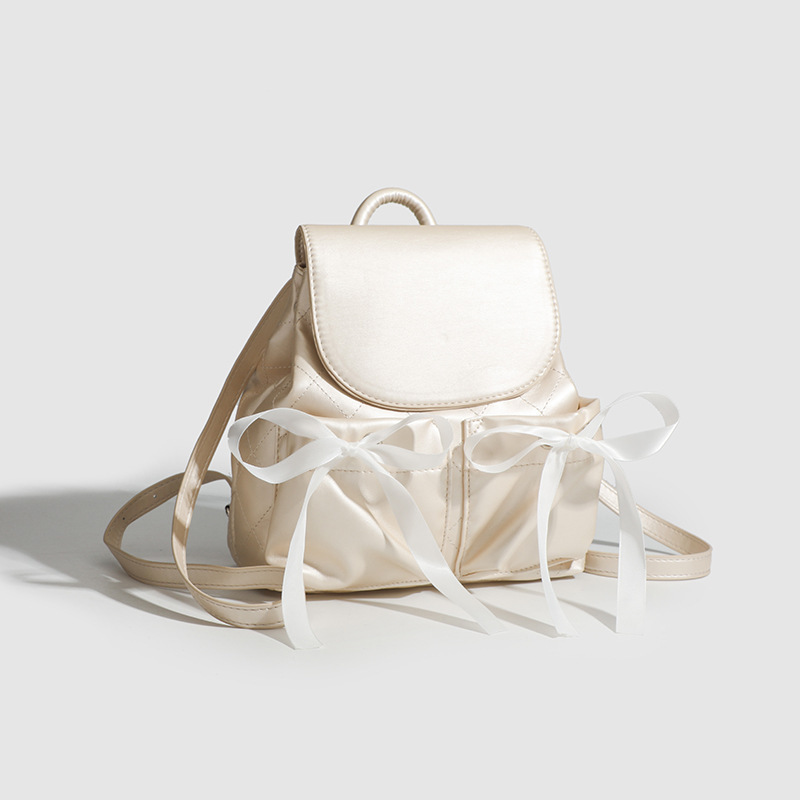 2024 new backpacks for the summer fashion ballerina girl, sweet and sweet butterflies, two shoulder buns.