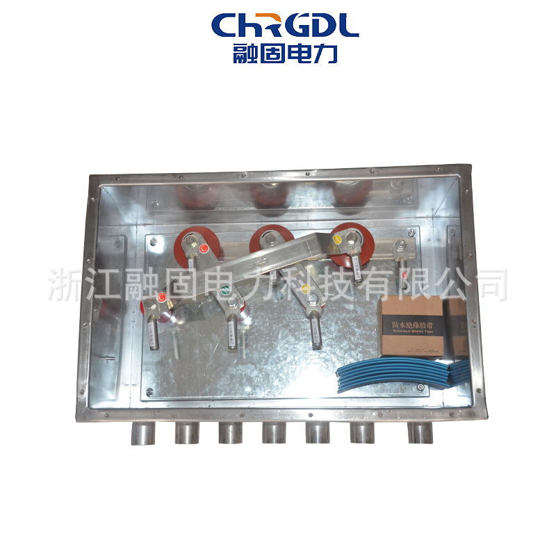 Plant supplies insulation of high-pressure cables 304 stainless steel metal coatings 35kv cross-protected interconnected boxes