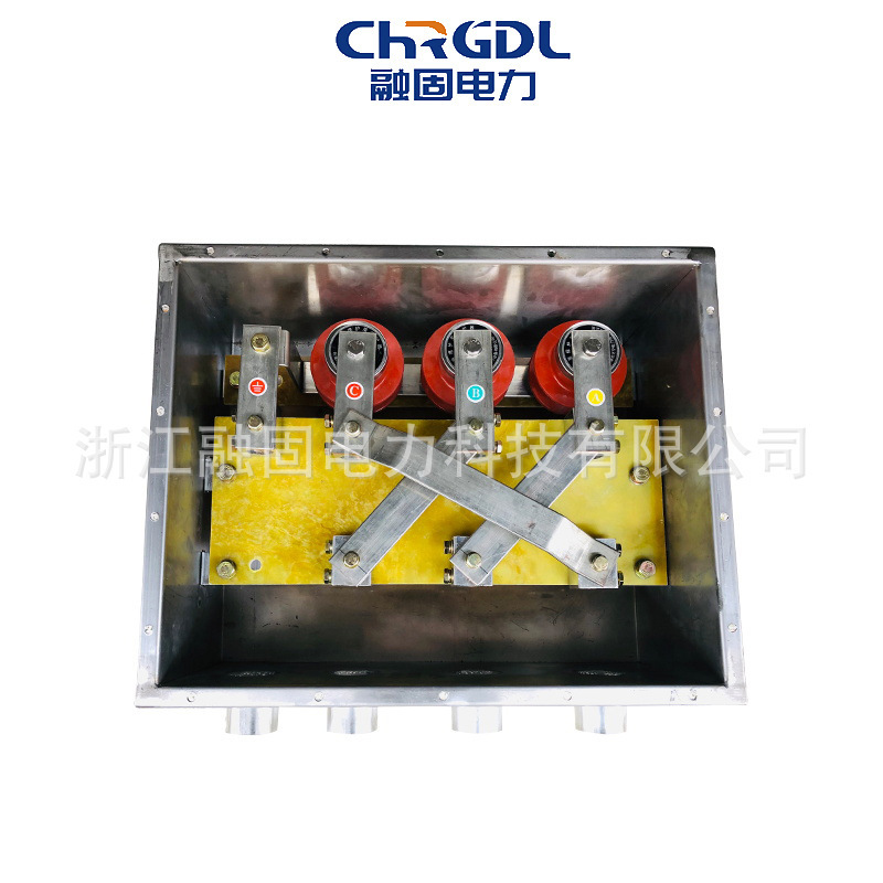 Plant supplies insulation of high-pressure cables 304 stainless steel metal coatings 35kv cross-protected interconnected boxes