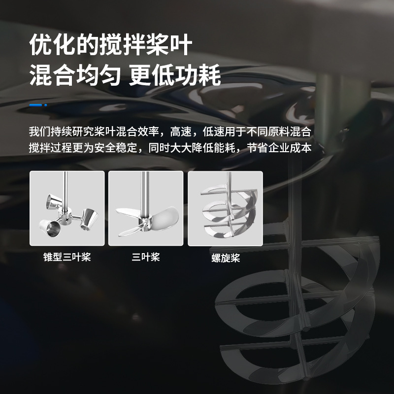 Suzhou's Preservative Tefluorinated Steel Electromagnetic High-speed Dispersor Shapes 20-50L