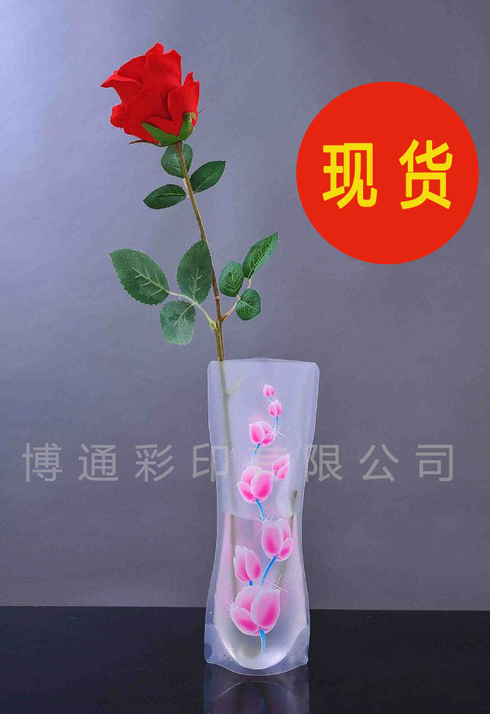 Bình chứa đồ nhựa của túi nước, bình chứa nước trong suốt, cát gấp, logo in