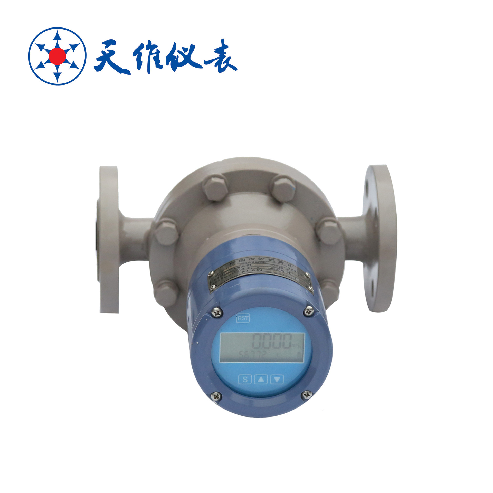 Large supply flow meters, stainless steel flow meters, elliptical gears, chemical liquid flow meters