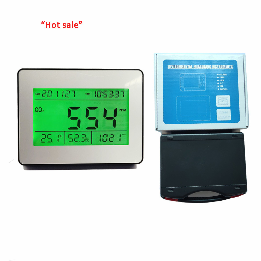 Promulgated price plant CO2 detector, electrician CO2 and temperature atmospheric pressure recorder