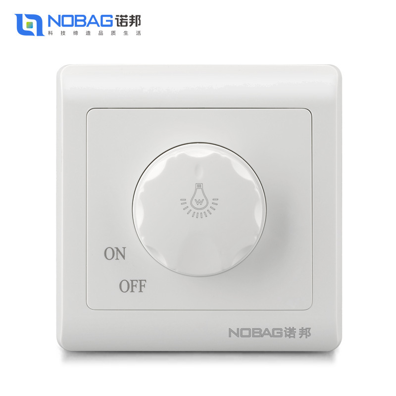 Nobbon White, 200W ánh sáng, công tắc, đèn sáng, nút chuyển đổi.