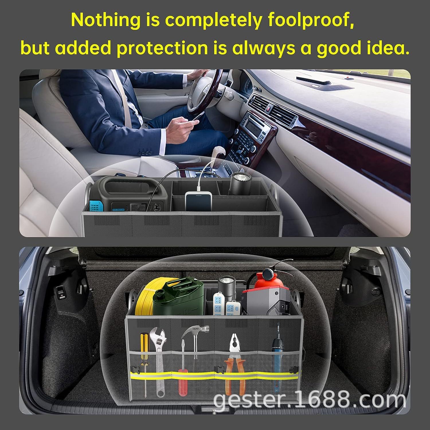 Fireproof waterproof documentboxes for new vehicle loads.