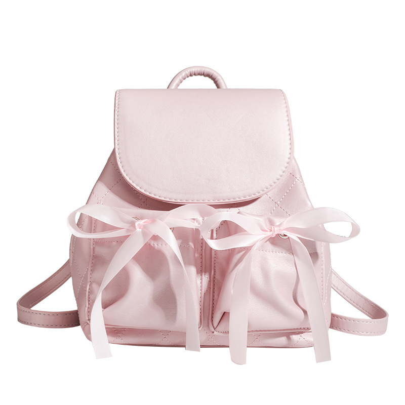 2024 new backpacks for the summer fashion ballerina girl, sweet and sweet butterflies, two shoulder buns.