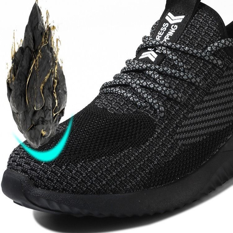 Men's protection against puncture through comfortable shoes and easily comfortable work shoes and work in gas fields
