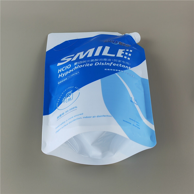 Khí khử trùng gia đình nạp lại 1.5 kg acid chloro hấp thụ 75% rượu không có túi nhựa rửa tay