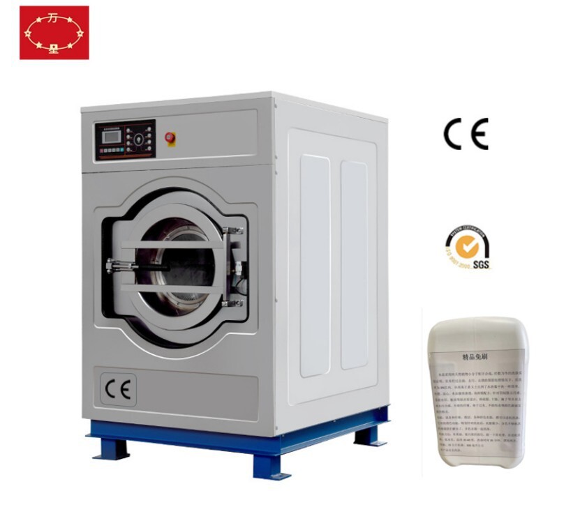 Dry-cleaning and cleaning materials, multi-purpose laundries, easy to use for industrial washing machines