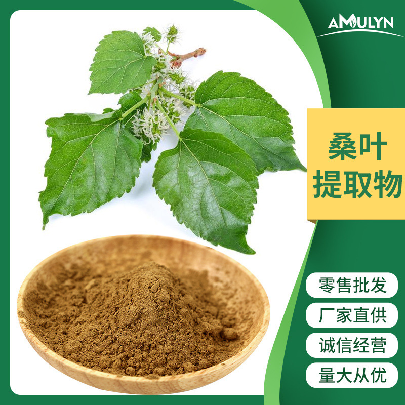 批发 桑叶提取物1-DNJ  桑叶黄酮/多糖/桑叶粉 脱氧野尻霉素
