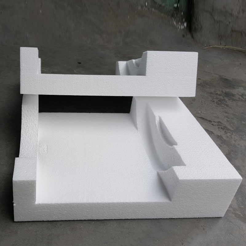 Pyramid hard-foam sculptor.