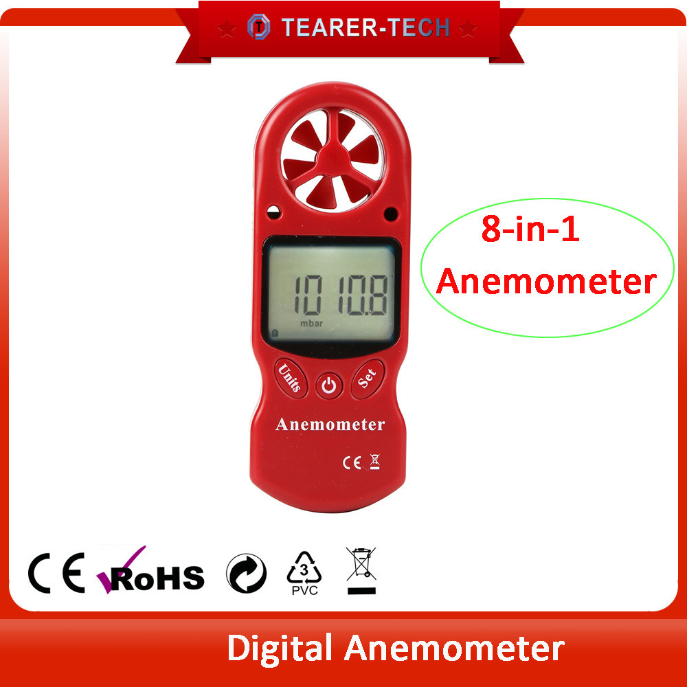 8-minus 1 handheld multi-purpose digital wind speed machine