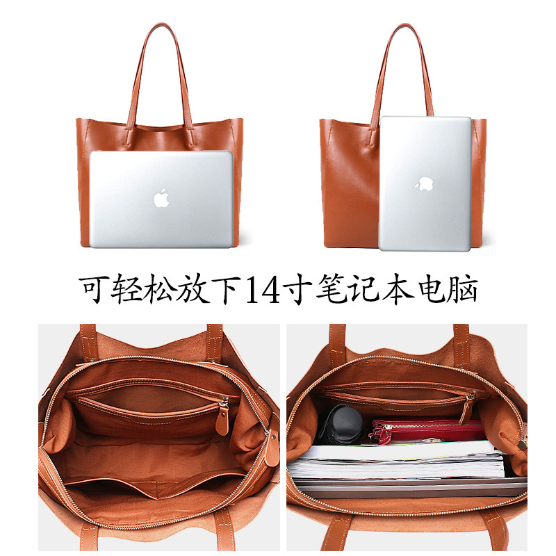 A new one- shoulder handbag for the baggirl 2021, with a large volume of oxen-skin.