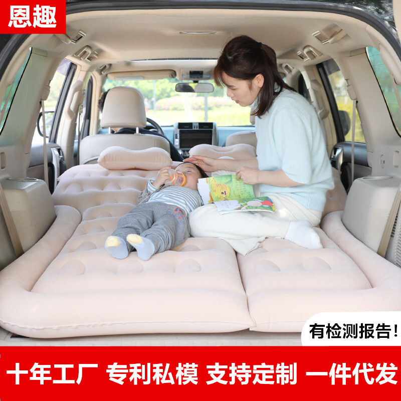 Xe chở xe SUV chở đệm hơi nước bằng nệm dự trữ khí nén khí nén bằng bàn đạp phụ có chứa giường đi du lịch