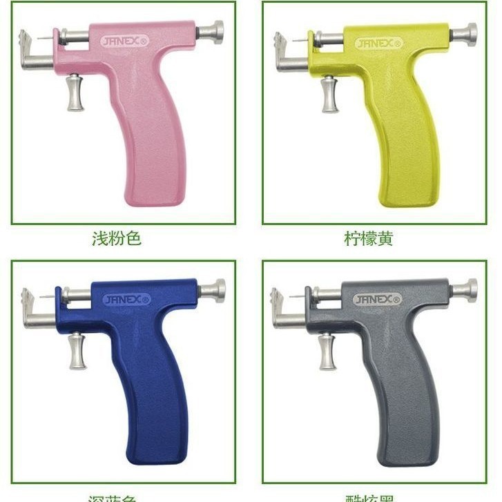 2024 Wholesale of ear piercing tools special for cross-border ear nailing guns in stainless steel holes