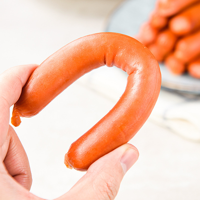 Pretzel 음식, 28g salami 장, 간식, ham 장은 도매를 위해 준비했습니다.