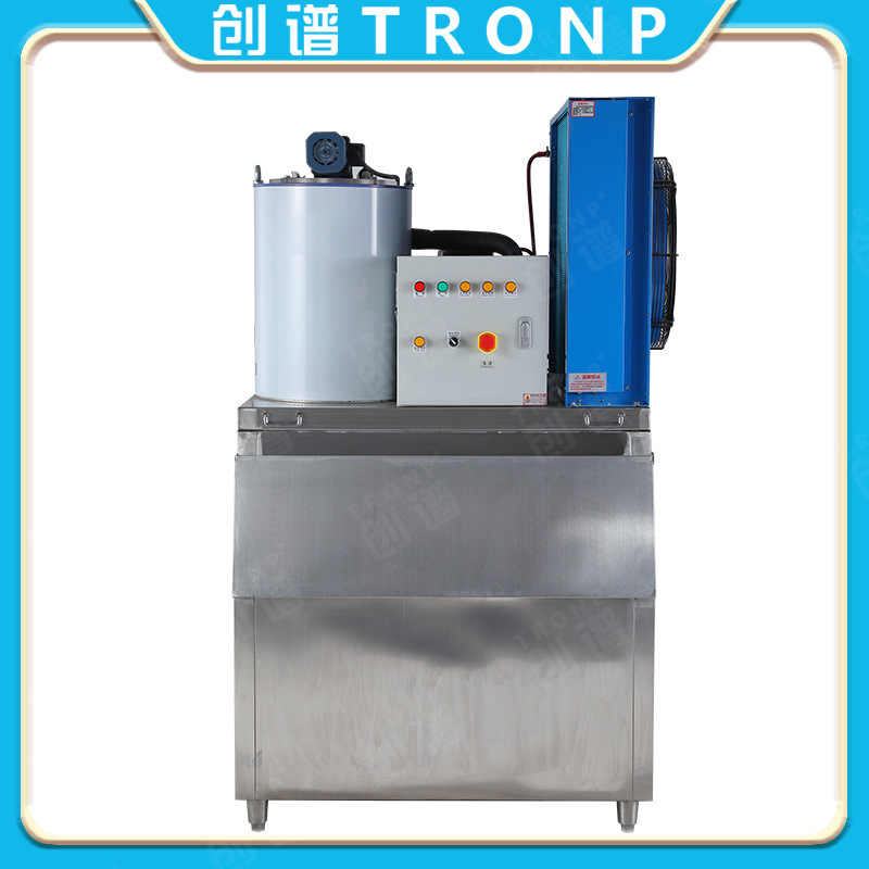 TransONP Máy làm đá 1000KG, máy làm băng thương mại máy làm đá biển buffet, máy làm đá
