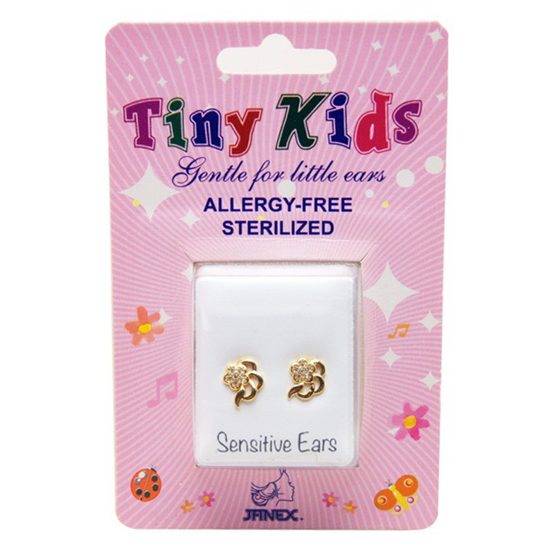 Wholesale customised for cross-border stainless steel child ear nails with a Korean version of fashion earrings