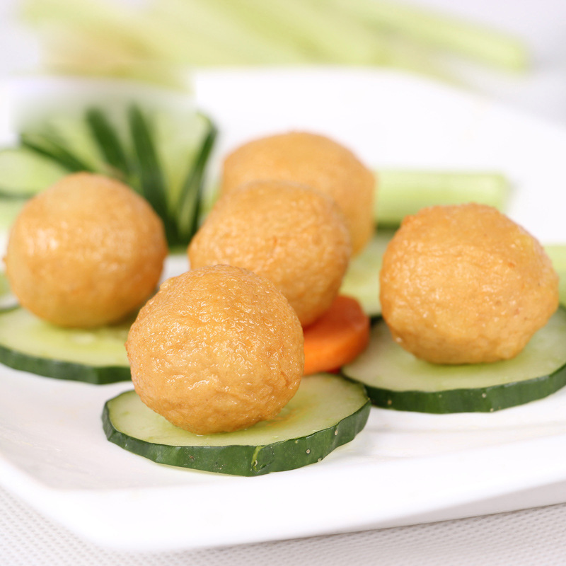 Cá cà ri trứng cá 500g/save và cá viên ở bến tàu.
