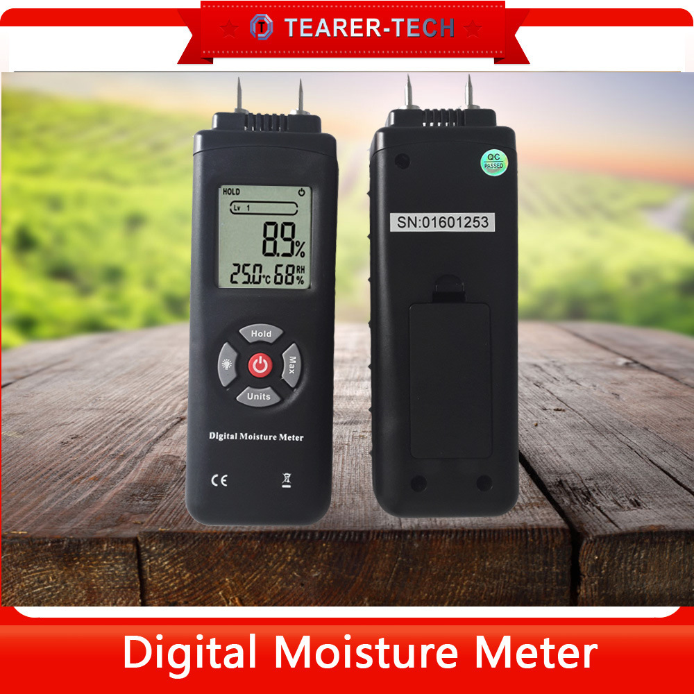 3 μmthometer plug-in building materials and wood moisture tester detectors