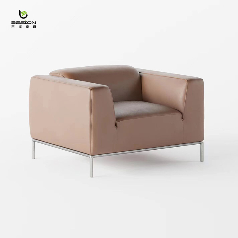 Nhà máy tự chỉnh phòng tiếp tân ghế sofa cho 3 người uống trà sofa thừa.