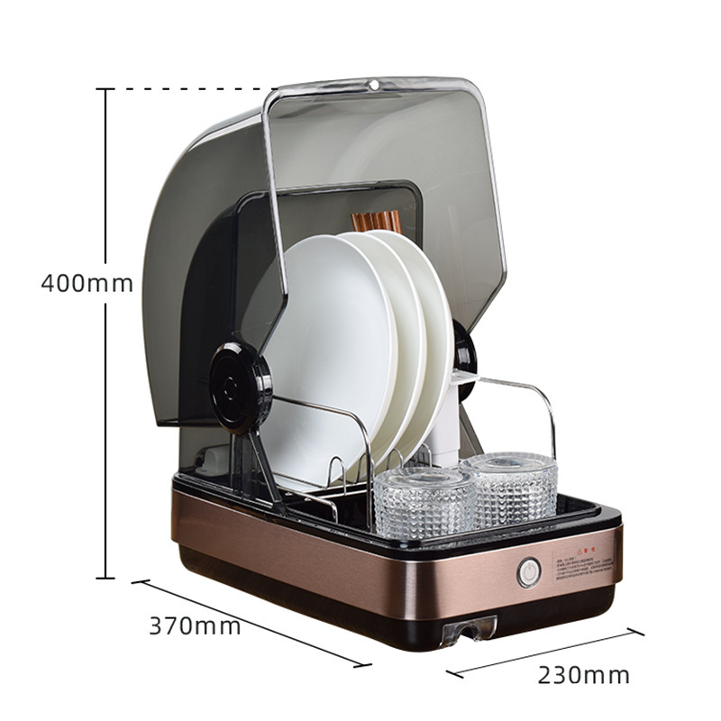 The famous Japanese-Korean original 22L UV-based disinfectant cabinet used a small disinfectant cupboard tea kit to disinfect it.