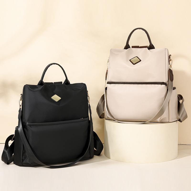 Two-shoulder packs for girls with 2024 new packs to travel out of Ms. Han's recreational school bag.
