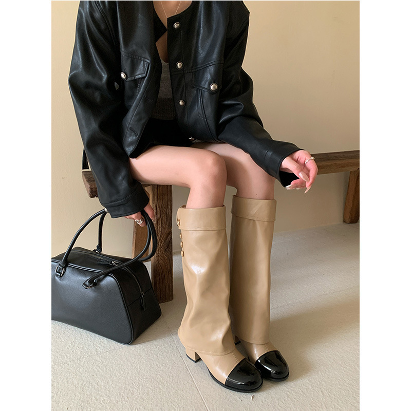French little fragrances with coloured knights' boots and high-cooled boots.