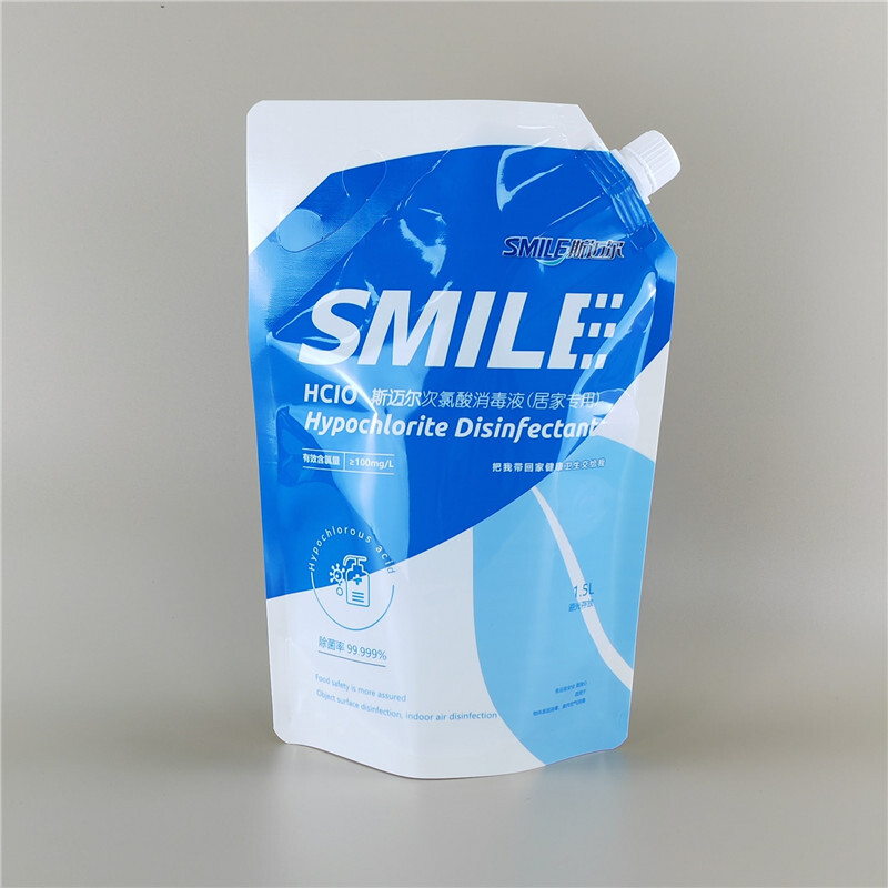 Khí khử trùng gia đình nạp lại 1.5 kg acid chloro hấp thụ 75% rượu không có túi nhựa rửa tay